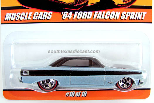 Here's HW's'64 Ford Falcon Sprint borrowed from southtexasdiecastcom