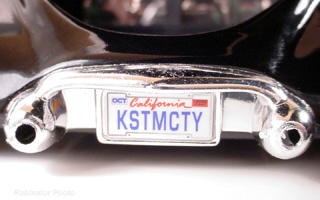 Scrape Modified License Plate
