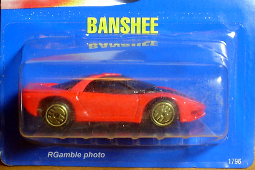 cl10 Hot wheels revealers pontiac banshee 1993 