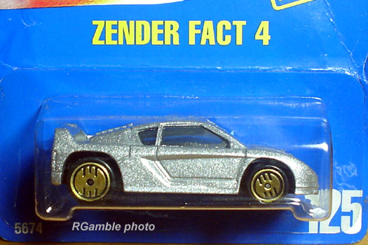 Hot Wheels Zender Fact 4 No.57107 in Ovp.