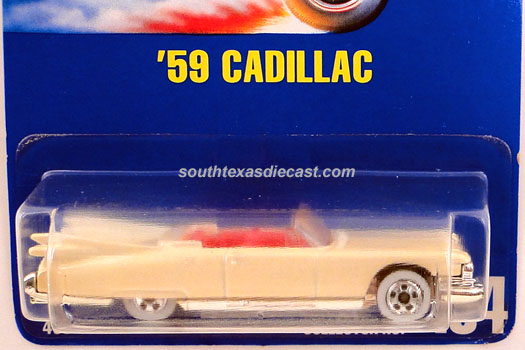 1999 Hot Wheels #1076 '59 Cadillac Eldorado 