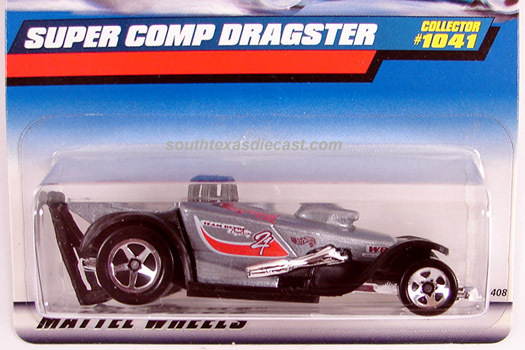 1998 Hot Wheels Super Comp Dragster 5SP 1041 