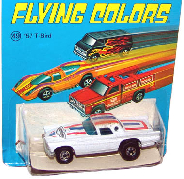 1978 Hot Wheels '57 T-Bird Flying Colors Replica Decal SCR-0493 