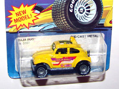 Die Cast Car! Yellow 2012 Hot Wheels Flying Customs Volkswagen Baja Beetle 