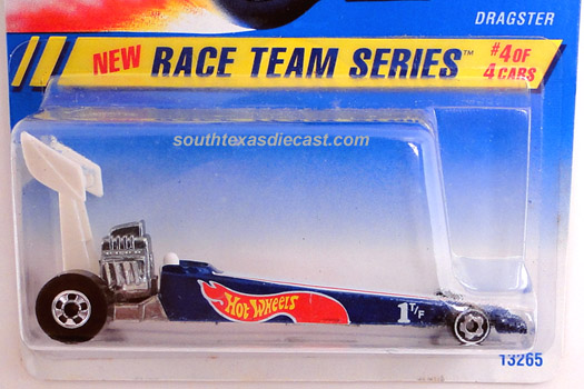 1996 Hot Wheels Racing World Dragster Hot Set-Up