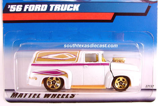 2012 Hot Wheels Cars of the Decades #10 1956 Ford F-100 Panel The '50s