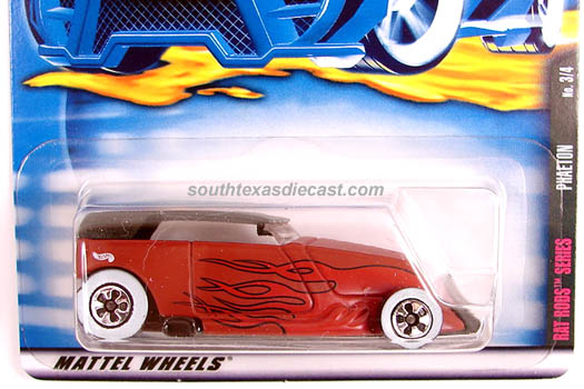 Hot Wheels Cop Rods Phaeton #5 of 26 Metal Body Authentic Decos 2008 for sale online 