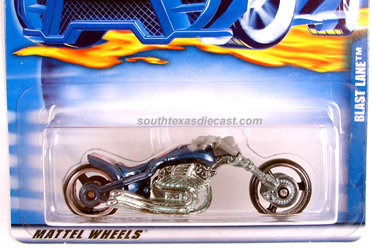 2006 Hot Wheels Collector #137 BLAST LANE Yellow Variant w/Black MC3 Sp Chrm Rim 