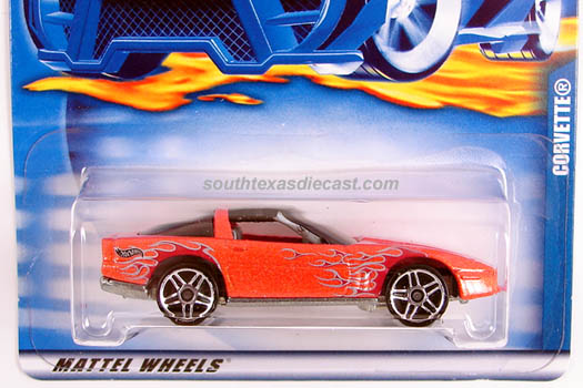 2001 Hot Wheels Corvette #219 
