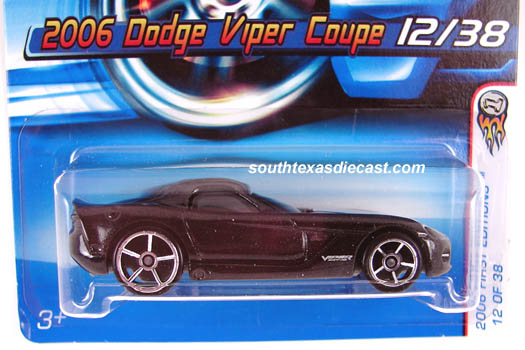 Hot Wheels 2006 Dodge Viper Dream Garage Grey