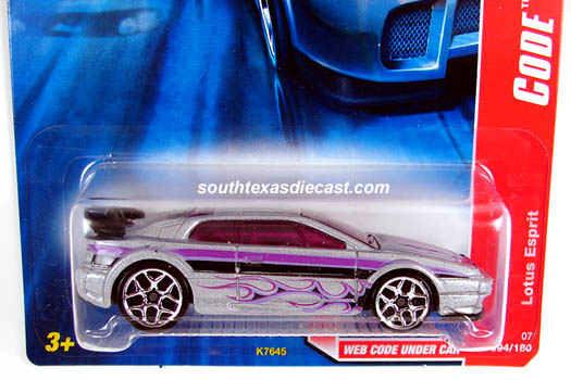 2003 Hot Wheels #112 SEGA 3/5 Shinobi 57249 Lotus Esprit 