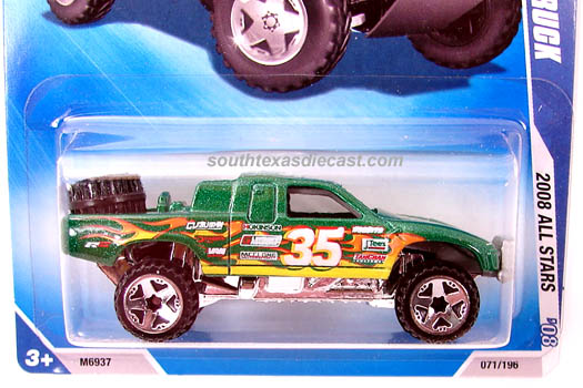 TOYOTA BAJA TRUCK GREEN Details about    HOT WHEELS 2008 ALL STARS TOYOTA '08 