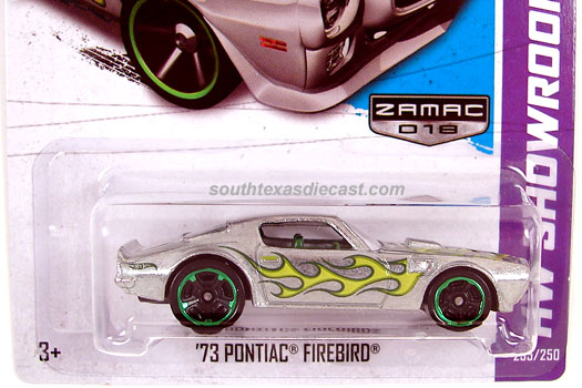 ZAMAC 2013 Hot Wheels '73 PONTIAC FIREBIRD #235 