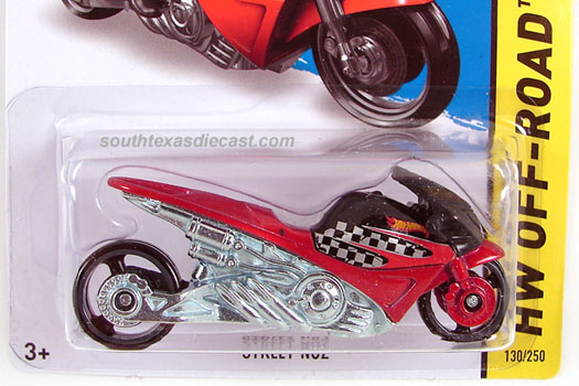 Street Noz Motorcycle #130 Hot Wheels 1:64 Diecast Model Hot Wheels Off-Road