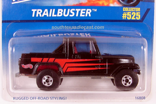 Jeep Scrambler Trailbusters 1986 Hot Wheels #5146 New In Package 