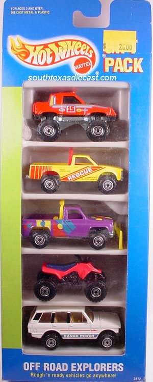 Hot Wheels Rail Rodder And More from the 2006 Wild Things 5-Pack 