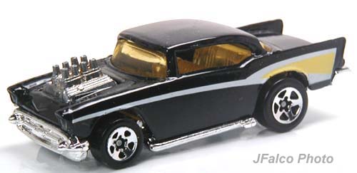 2007 Hot Wheels Since '68 Top 40 '57 Chevy #11/40 40th anniversary 