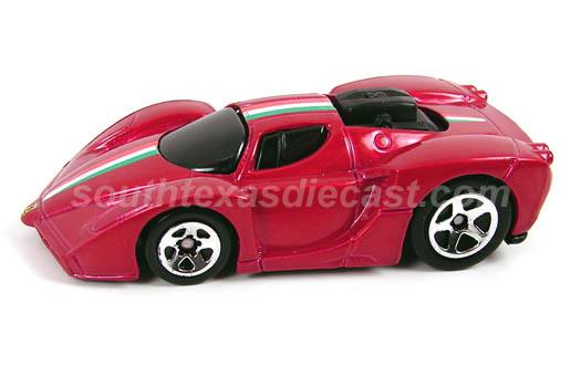 Hot Wheels ENZO FERRARI TOONED レッド/クリア Amazon.com: Hot Wheels 'Tooned Enzo Ferrari First Edition
