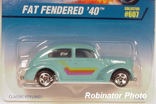 Hot Wheels Guide - '40's Ford 2-Door / Fat Fendered '40
