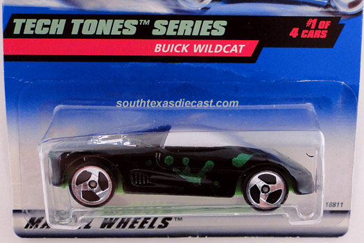 1997 Hot Wheels Tech Tones Series Buick Wildcat 3SP 745