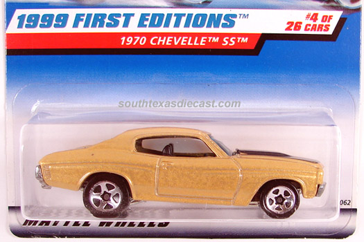 Hot Wheels Classics series 1  #8 1970 CHEVY CHEVELLE antifreeze AF Chevrolet 70 