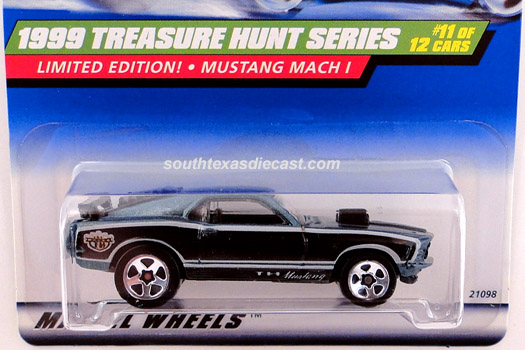 2012 HOT WHEELS G4 argent TOYS R US seulement '70 Ford Mustang Mach 1 #118 