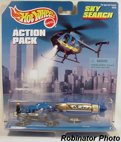 Blue Sky Search Hot Wheels Action Pack 