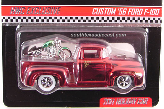 Hot Wheels Wayne's Garage カスタム'56フォード Hot Wheels Wayne's Garage #35 Custom '56 Ford Truck X2 White