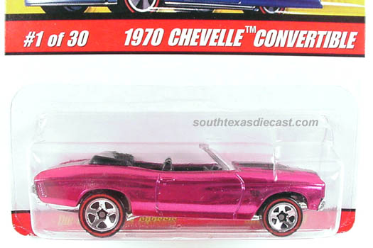 Hot Wheels Happy Easter '70 Chevy Chevelle Convertible