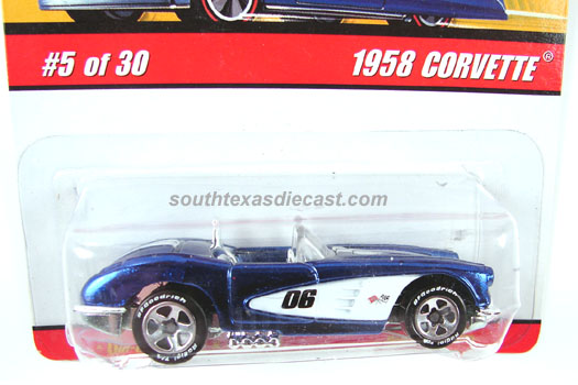 Hot Wheels Classics Series 2 #5 Anti Freeze 1958 Corvette