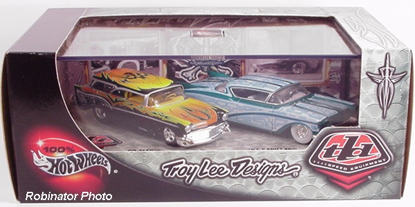 Hot Wheels Troy Lee Designs Go Mad 57 Cadillac 1 64 Scale Set