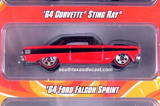 Hot Wheels '64 FORD FALCON SPRINT REDLINE Since 68 EXCLUSIVE tin Loose FREE SHIP 