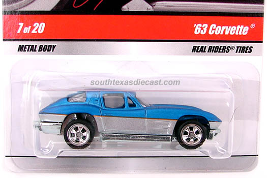Hot Wheels Larry's Garage #5 Blue Wild Thing w/Real Riders