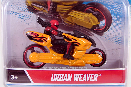 2013 Hot Wheels Motorcycles Urban Weaver 
