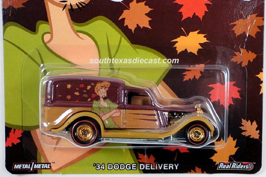 2018 HOT WHEELS WB SCOOBY DOO #4/5 '34 DODGE DELIVERY BROWN HW HOTWHEELS VHTF 